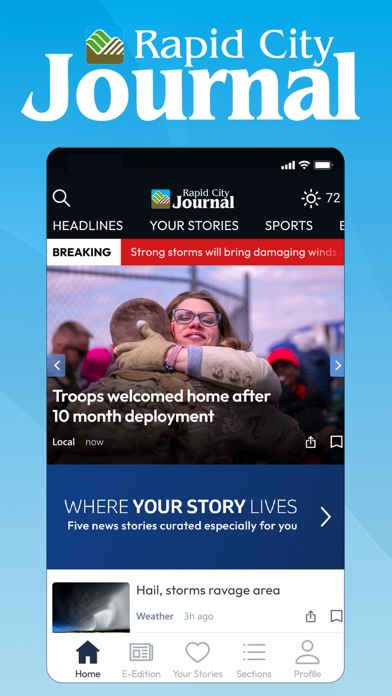 Rapid City Journal Screenshot 1 - AppWisp.com Rapid City Journal Screenshot 1 - AppWisp.com
