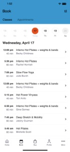 Dose Hot Pilates and Yoga screenshot #2 for iPhone