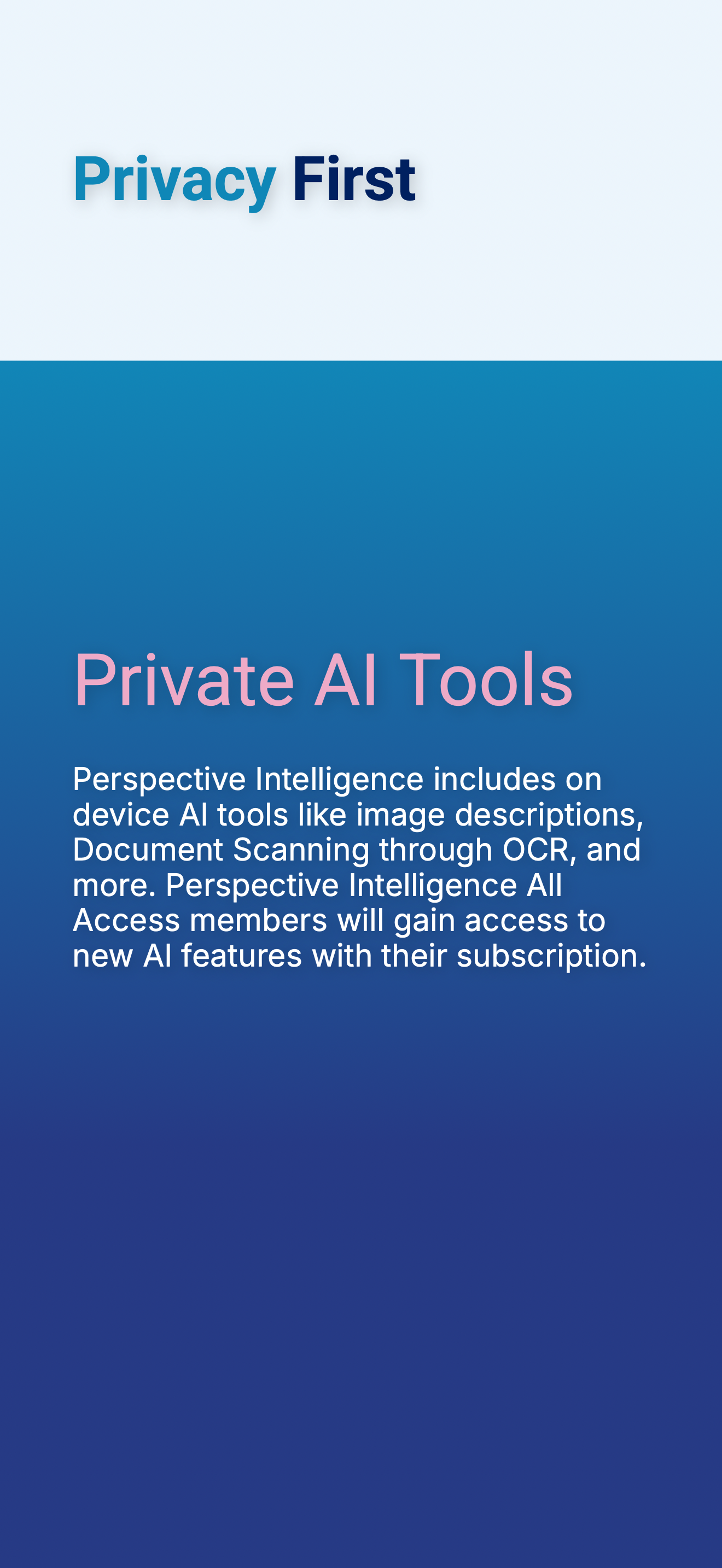 Perspective Intelligence iPhone screenshot 5 of 6