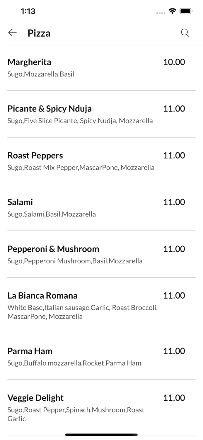 Roma Italian Street Food