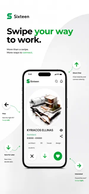 Sixteen – Jobs & Gigs screenshot 1