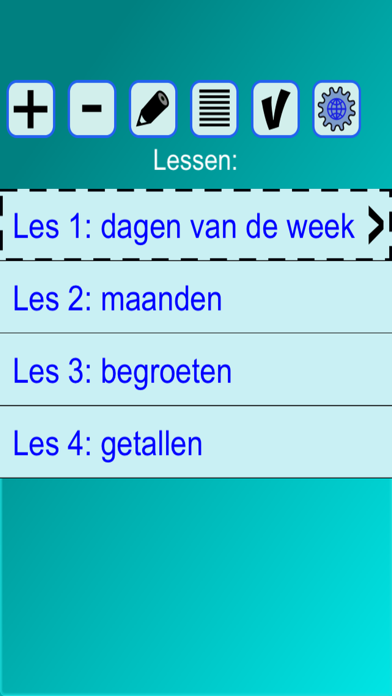 Screenshot #3 pour Woorden EN (Taalles Engels)