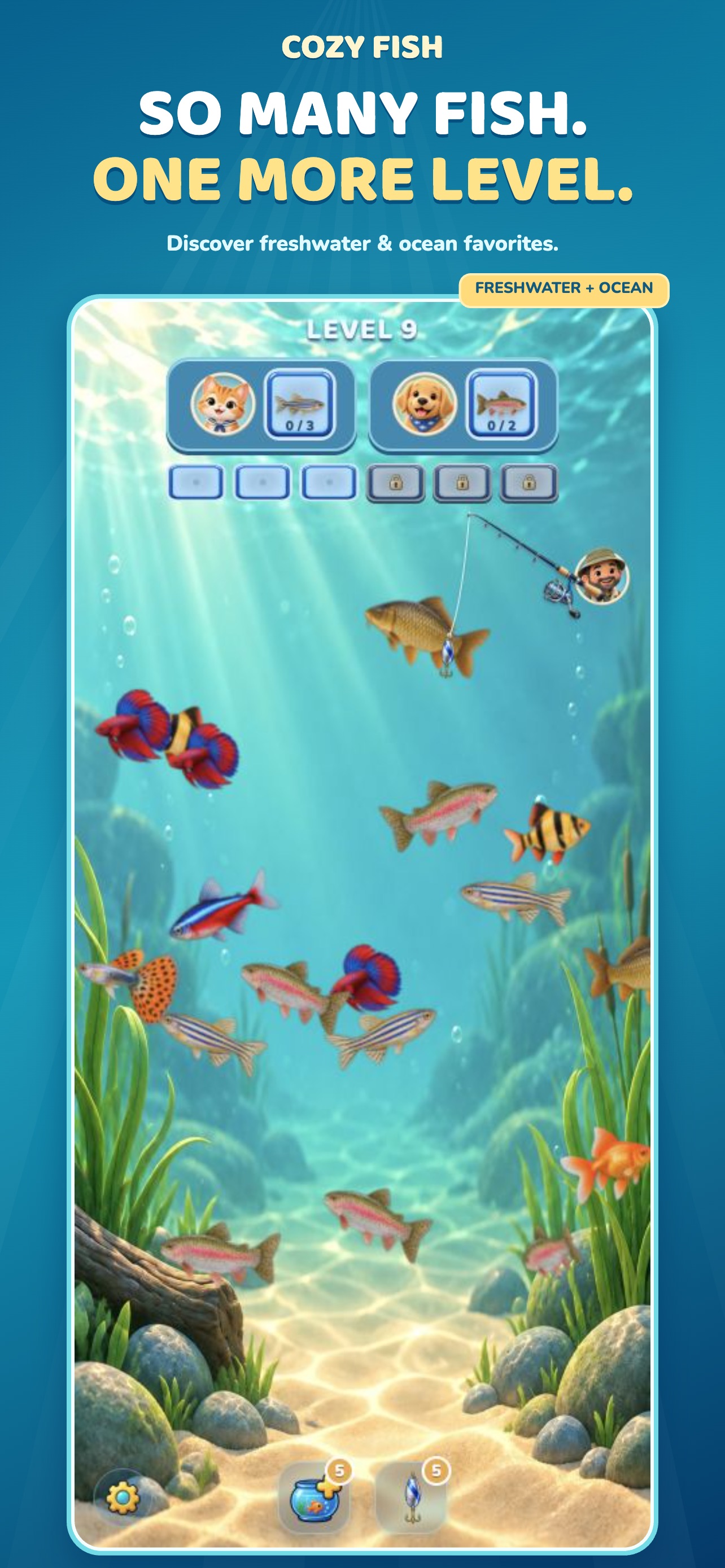 Screenshot 2 of Cozy Fish