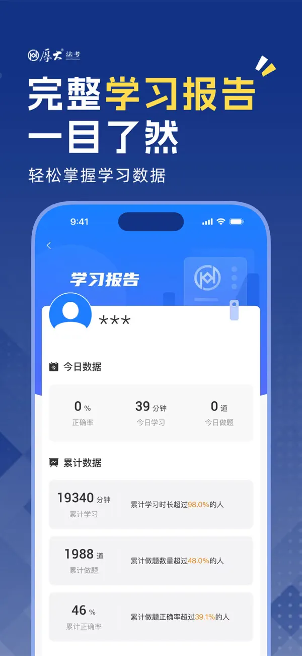 Screenshot #3 pour 厚大法考-法考真题在线做题，司法考试刷题神器
