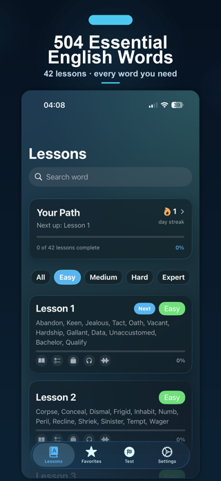 LexiLearn 504 Screenshot 2 of 7