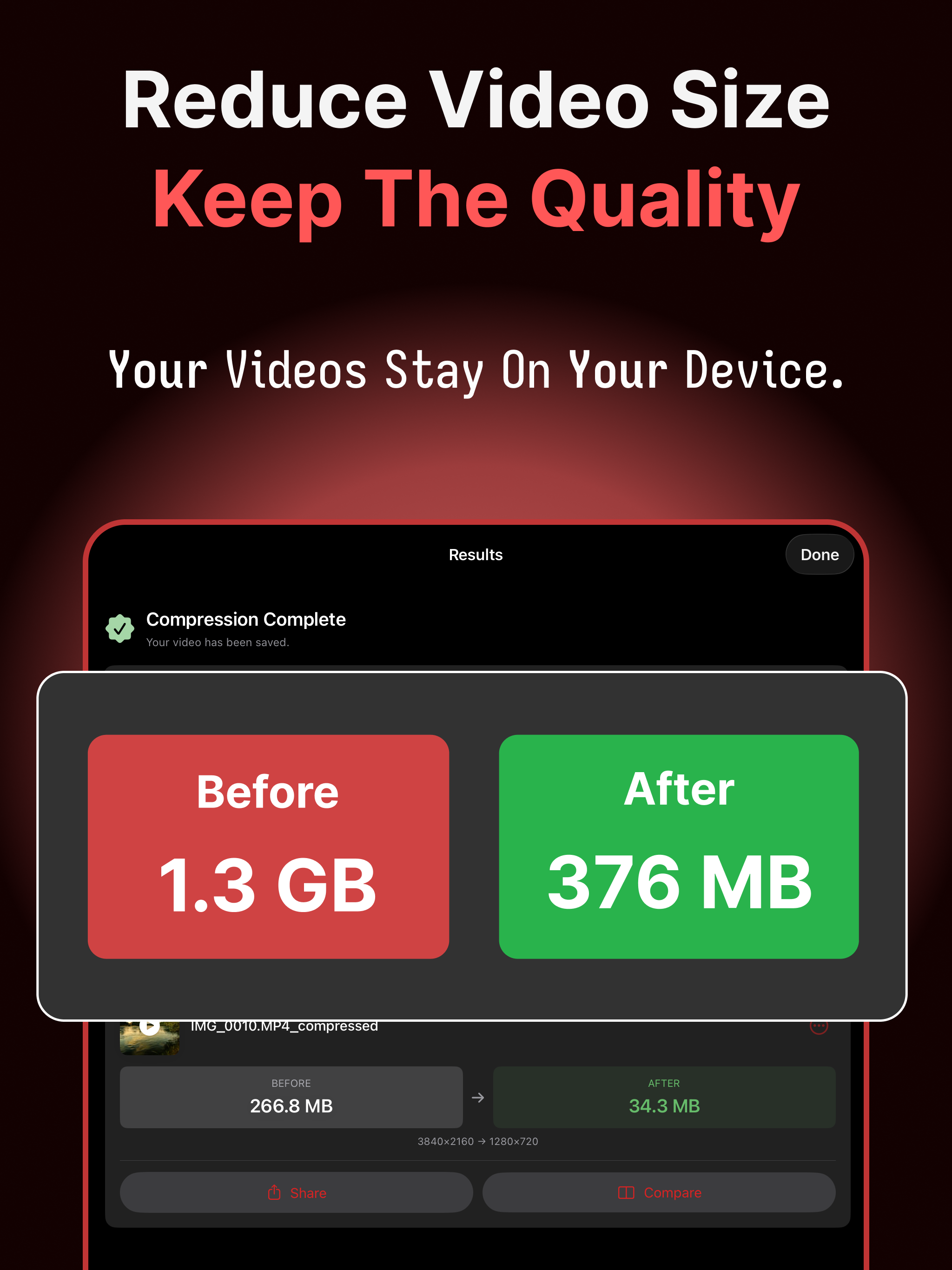 Video Compressor | Reduce Size screenshot 6