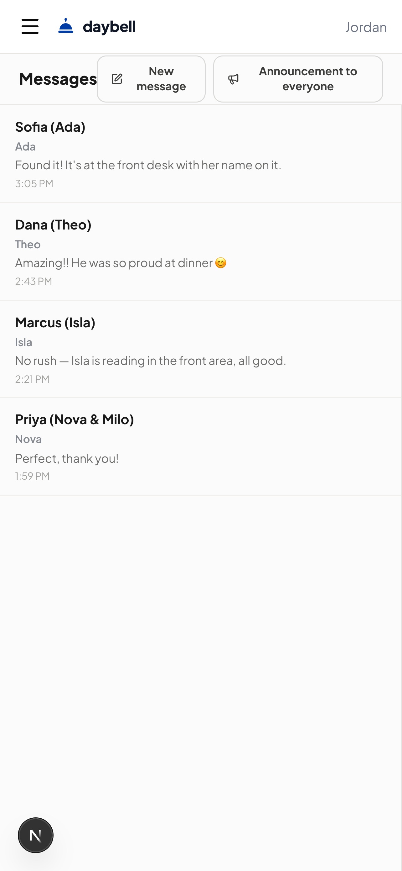 Screenshot 5 of daybell - student management