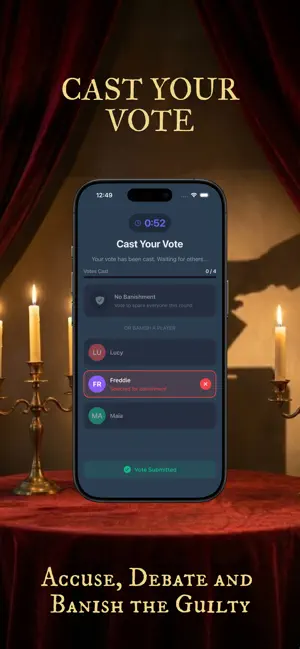 Betrayal: Deduction Party Game screenshot 2