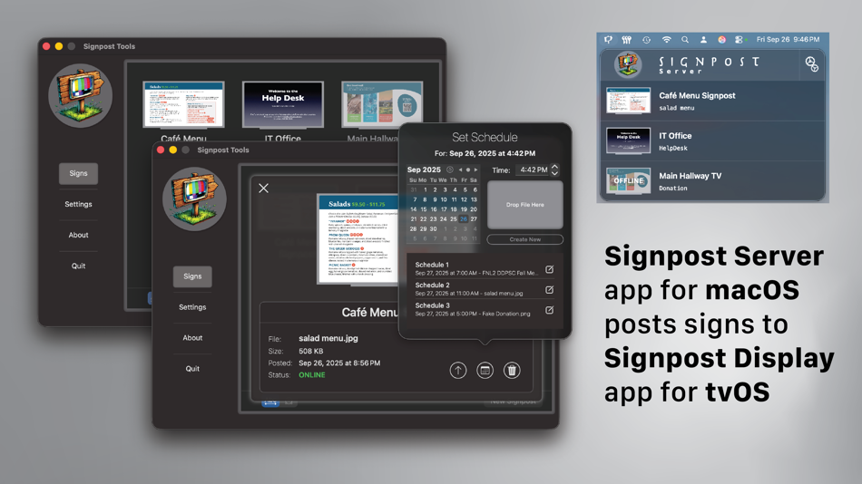 #3. Signpost Display (iOS) 由: James Tosspon