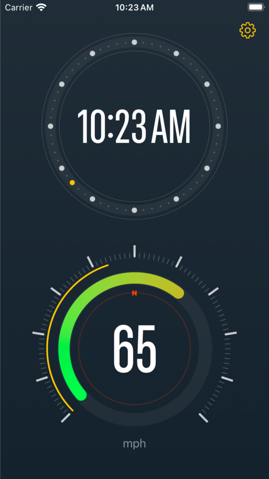 #2. Speedo Speedometer (iOS) Podle: Justin Scheetz
