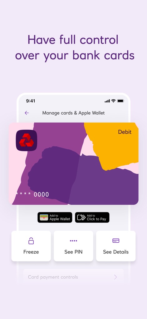 NatWest Mobile Banking - Cet outil assure un contrôle total sur les cartes bancaires, permettant aux utilisateurs de geler leur carte ou de visualiser leur code PIN en toute sécurité.