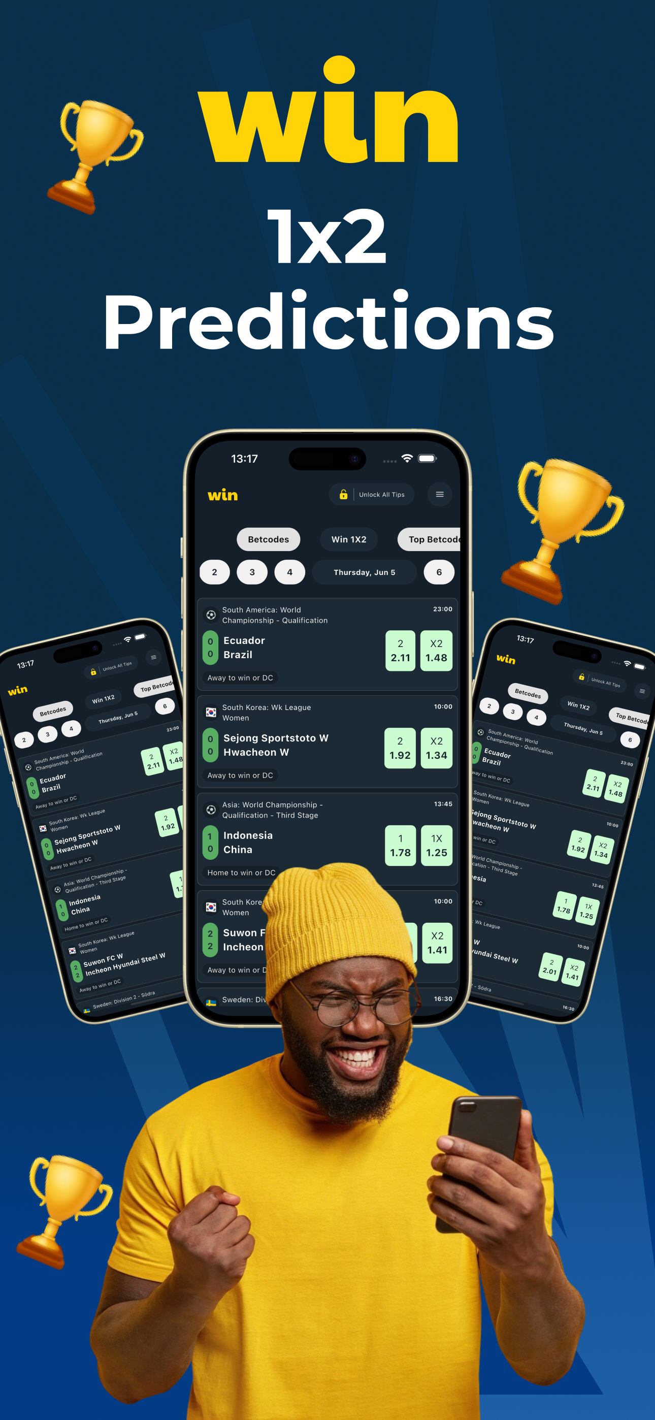 Win 1x2 Betting tips