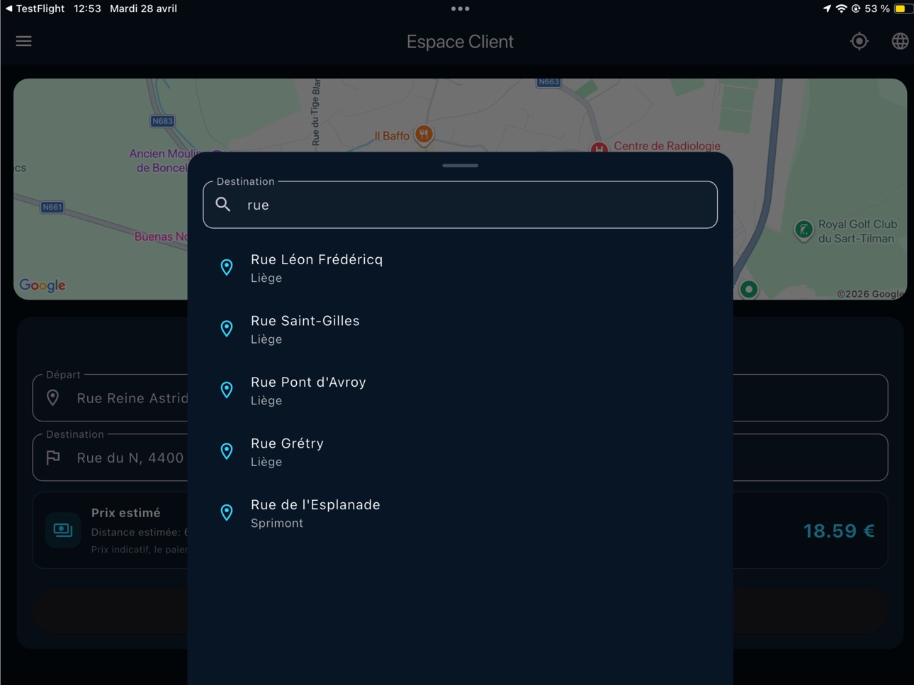 iPad screenshot