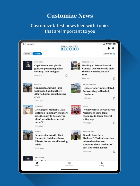 App screenshot