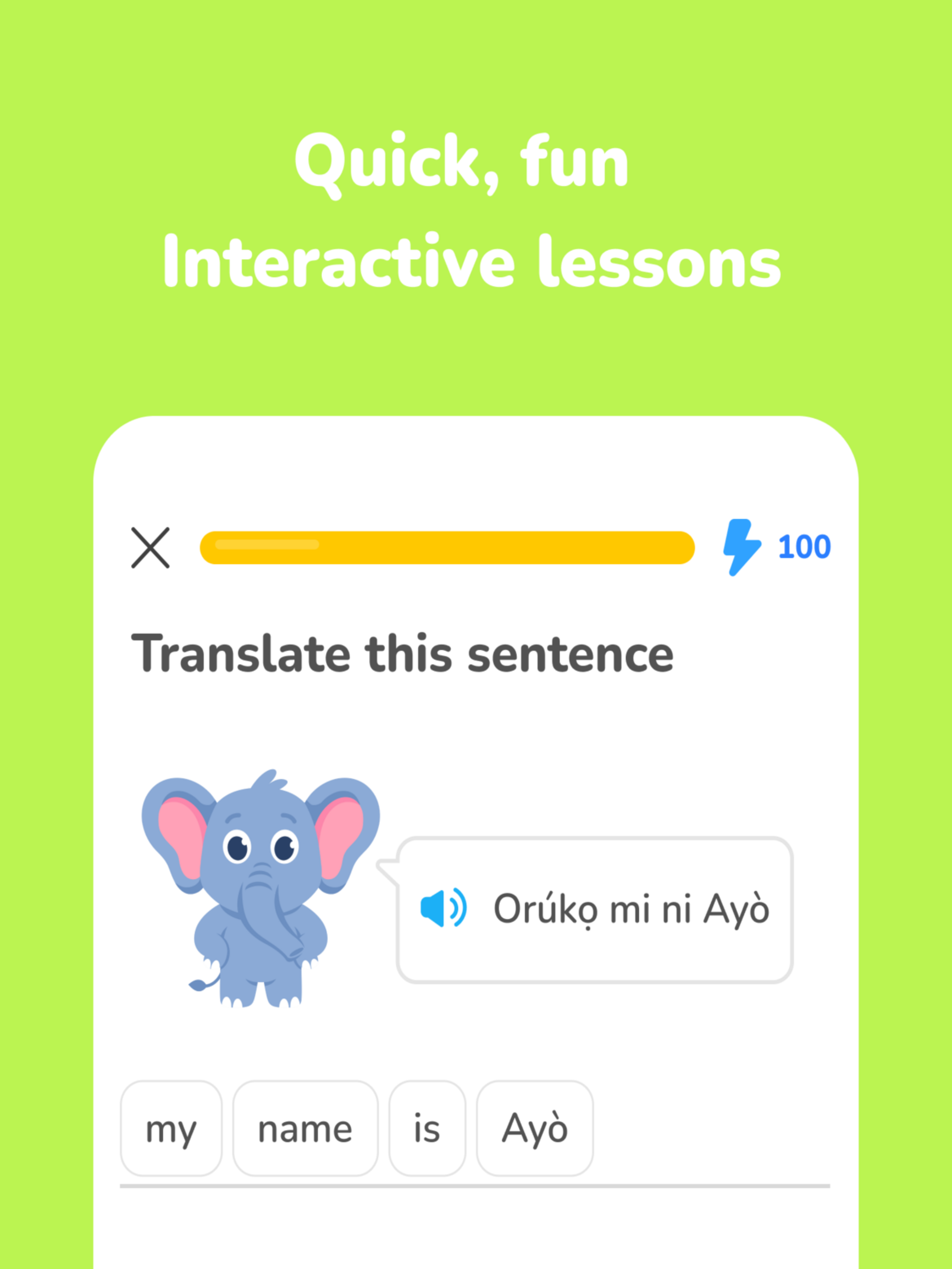 Ajana: Language Learning