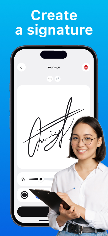 توقيع الكتروني برنامج e-Sign screenshot 1