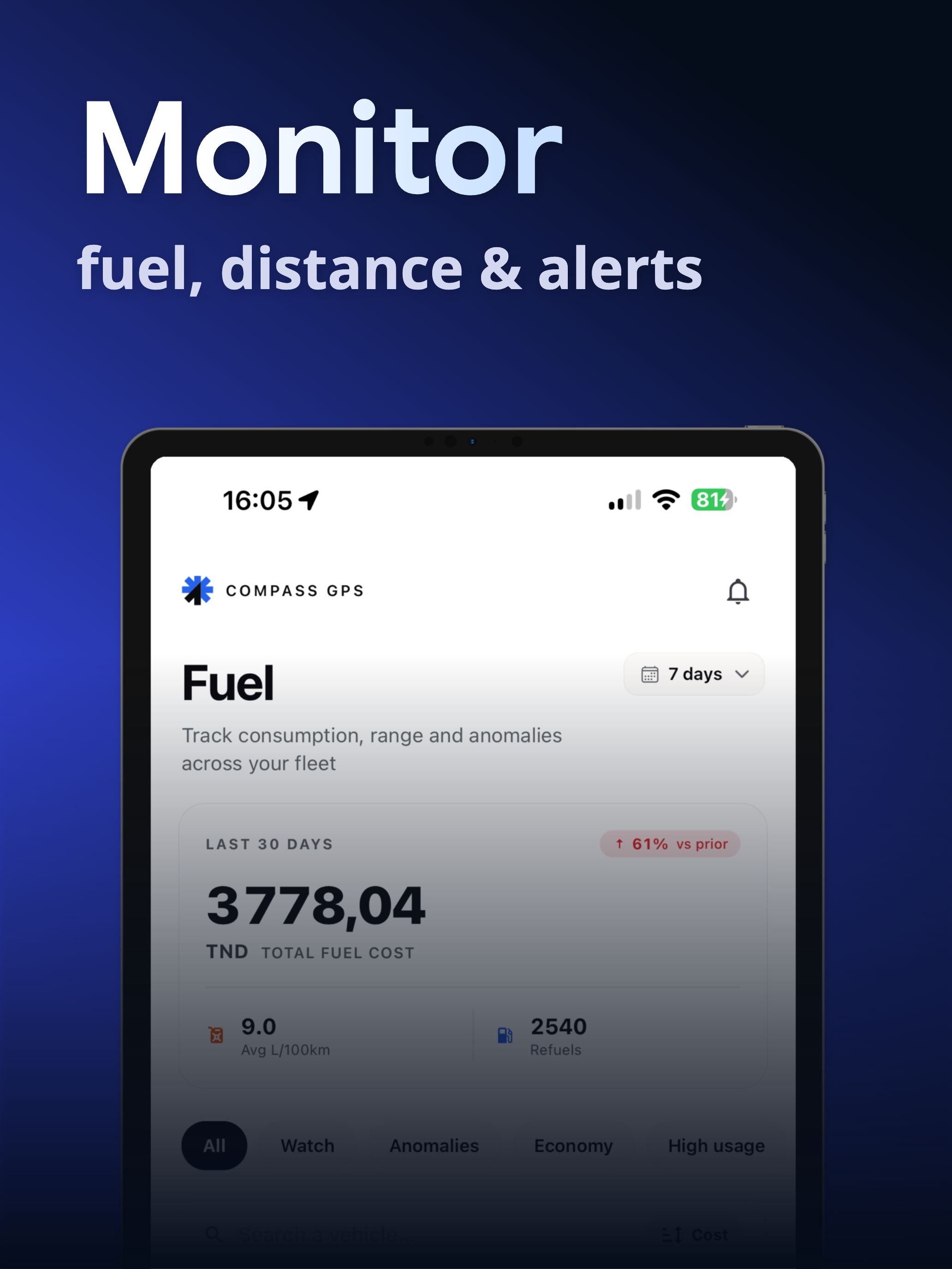 Compass GPS — Fleet Tracking screenshot 6