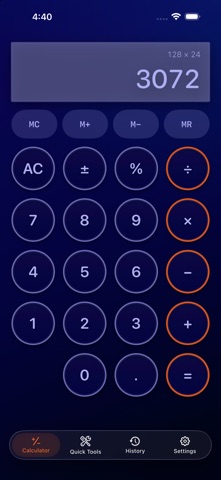 The iCalculator Screenshot 1 of 10