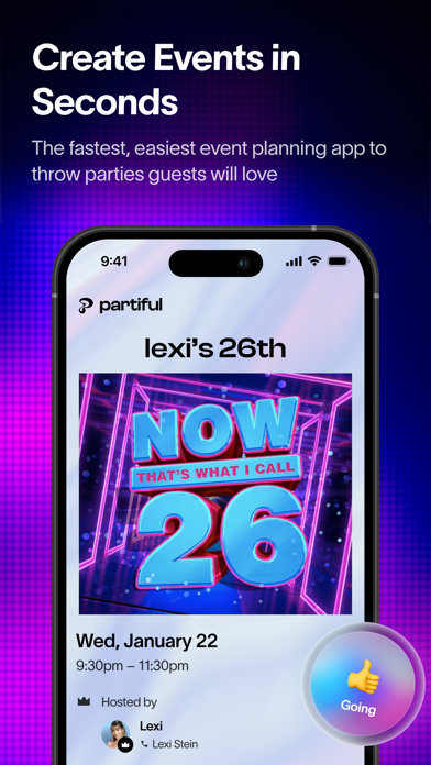 Partiful: Party Invite Maker screenshot 1