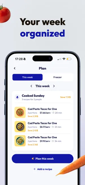 SmartPrep: Batch Cook Planner screenshot 4