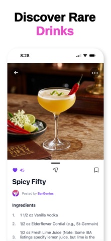 BarGenius - Mixology App screenshot