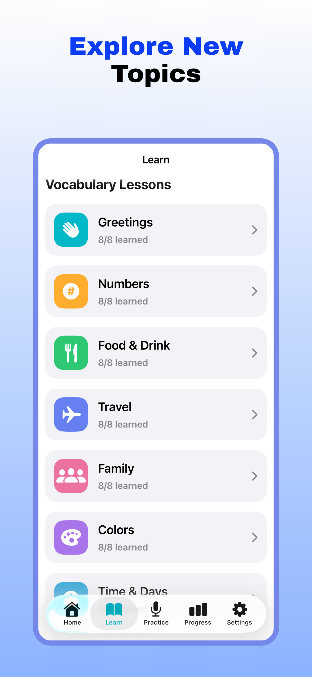Learna Pro - Speak & Learn Eng screenshot 7