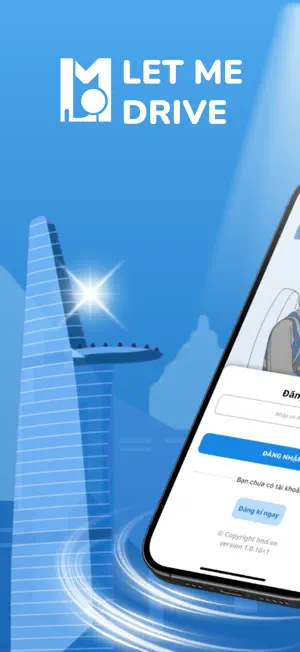 LMD Driver - Tài xế lái xe hộ screenshot 1