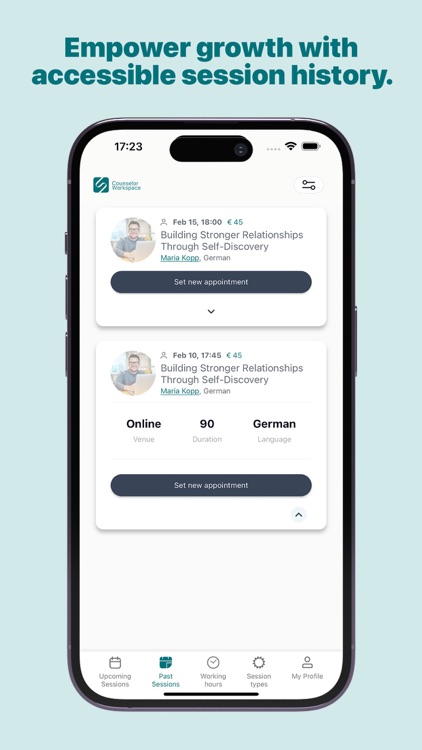 Serenity - Counselor Workspace