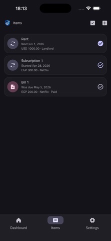 Guardian: Bill & Subscription screenshot