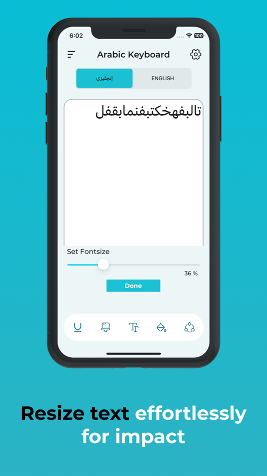 #3. Arabic Keyboard Translator (iOS) Podle: ViPrak Web Solutions