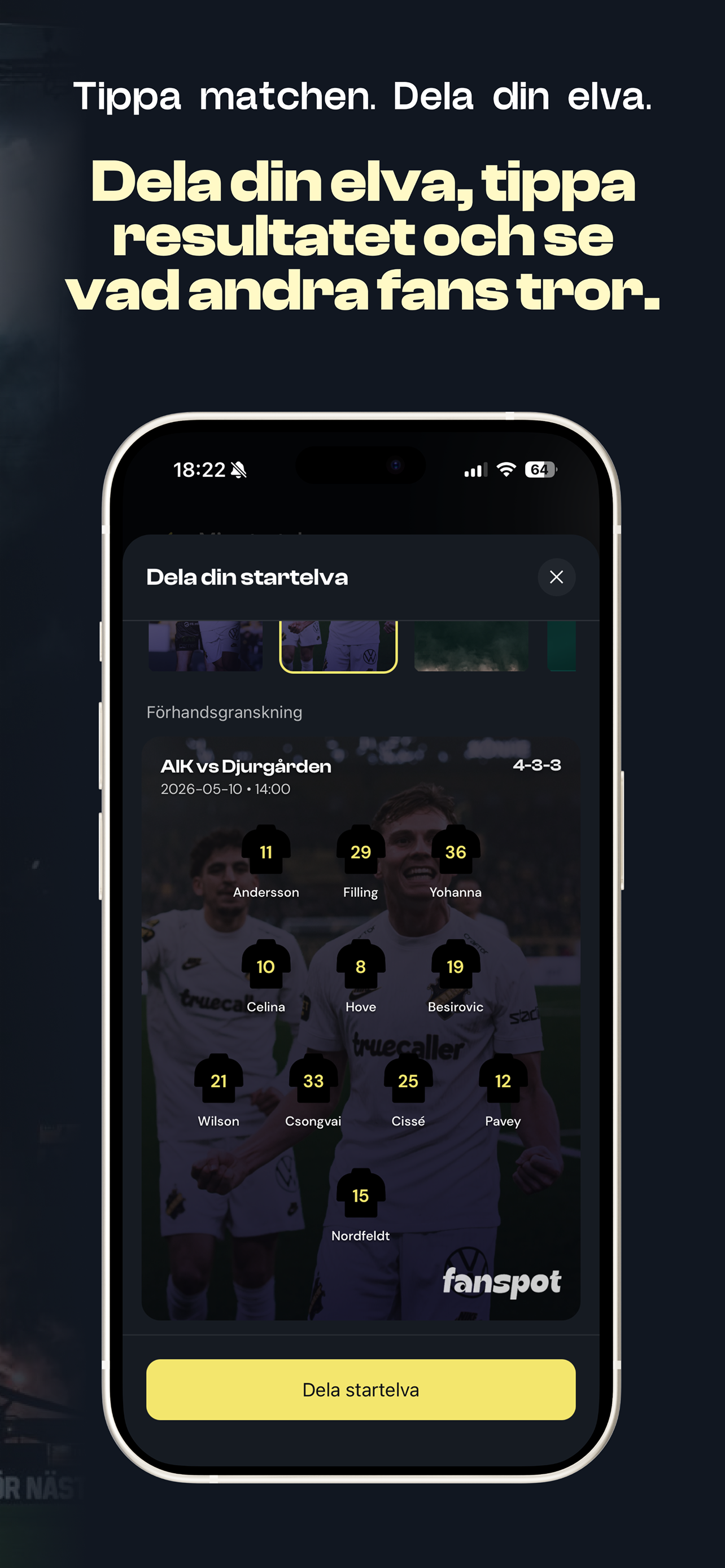 Fanspot – Fotboll screenshot 6