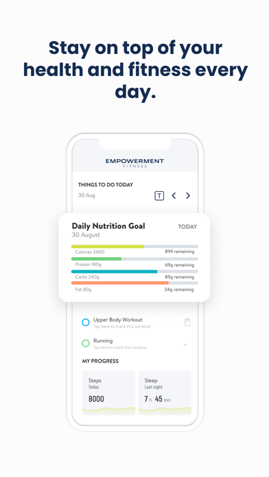 Empowerment Fitness Screenshot