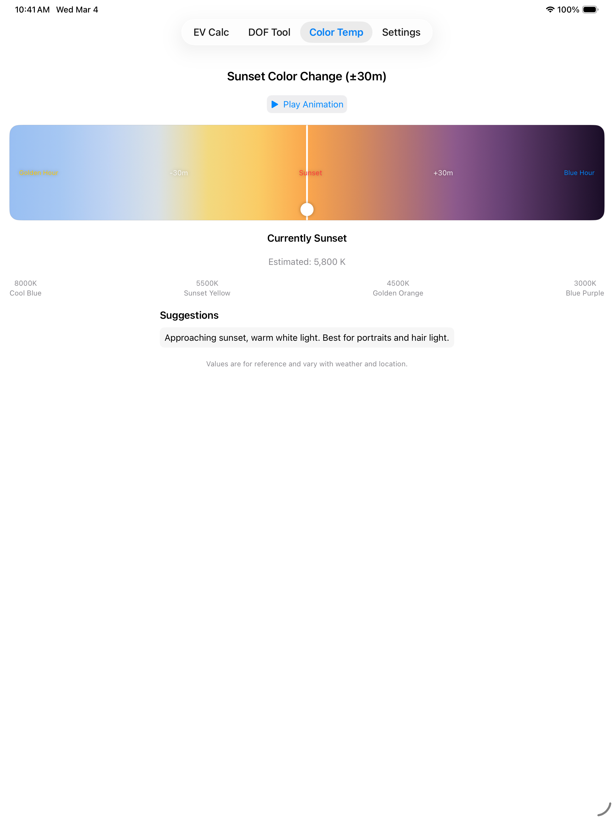 Exposure Buddy - Photo Calc screenshot 7