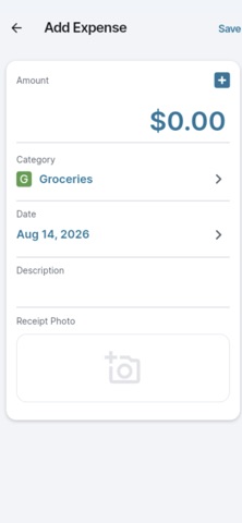 LedgerOne iPhone screenshot