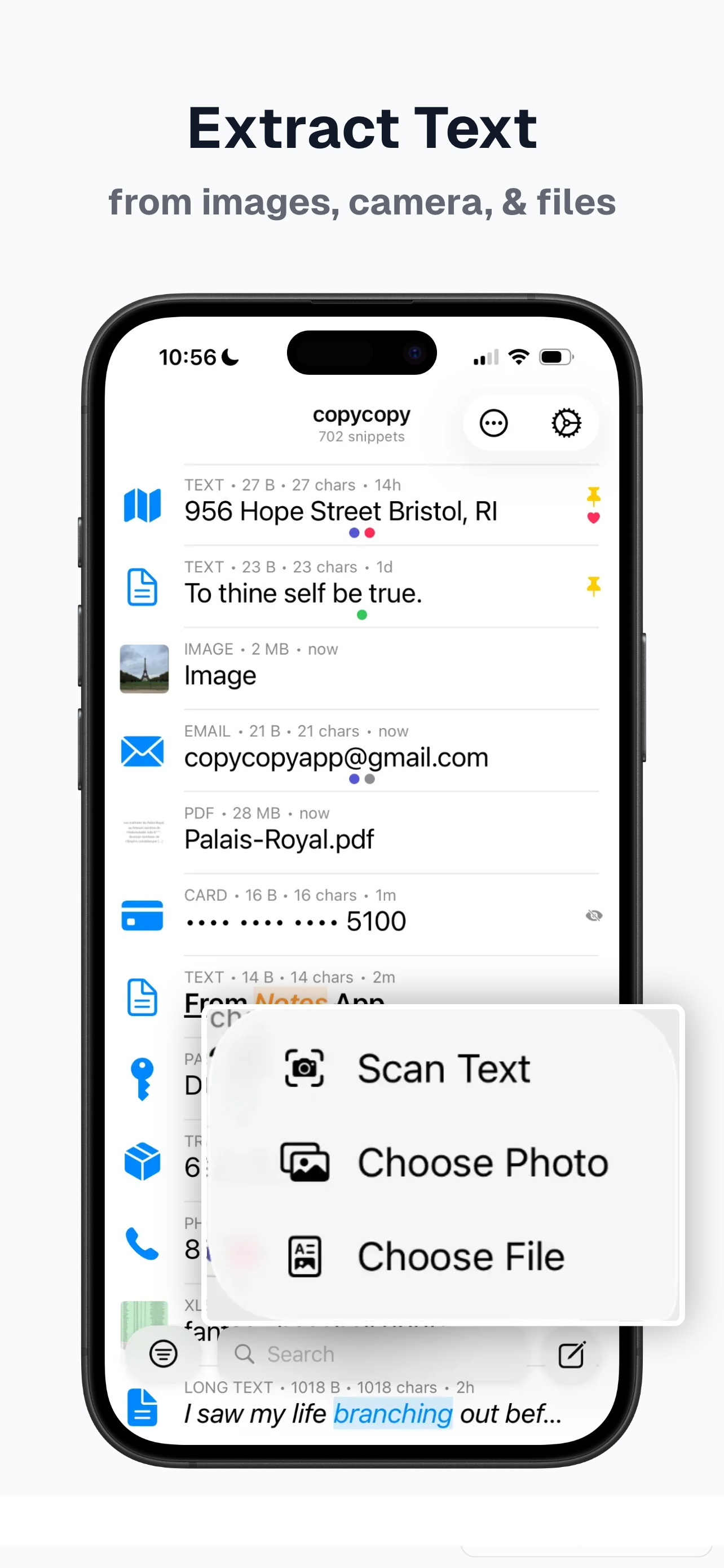 copycopy: Copy & Paste History screenshot 5