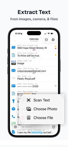 copycopy: Copy & Paste History iPhone screenshot