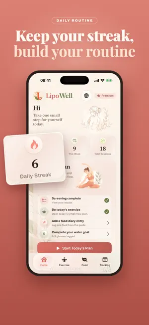 LipoWell: Lipedema Exercises screenshot 4