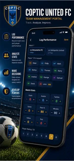 Coptic United FC screenshot 2