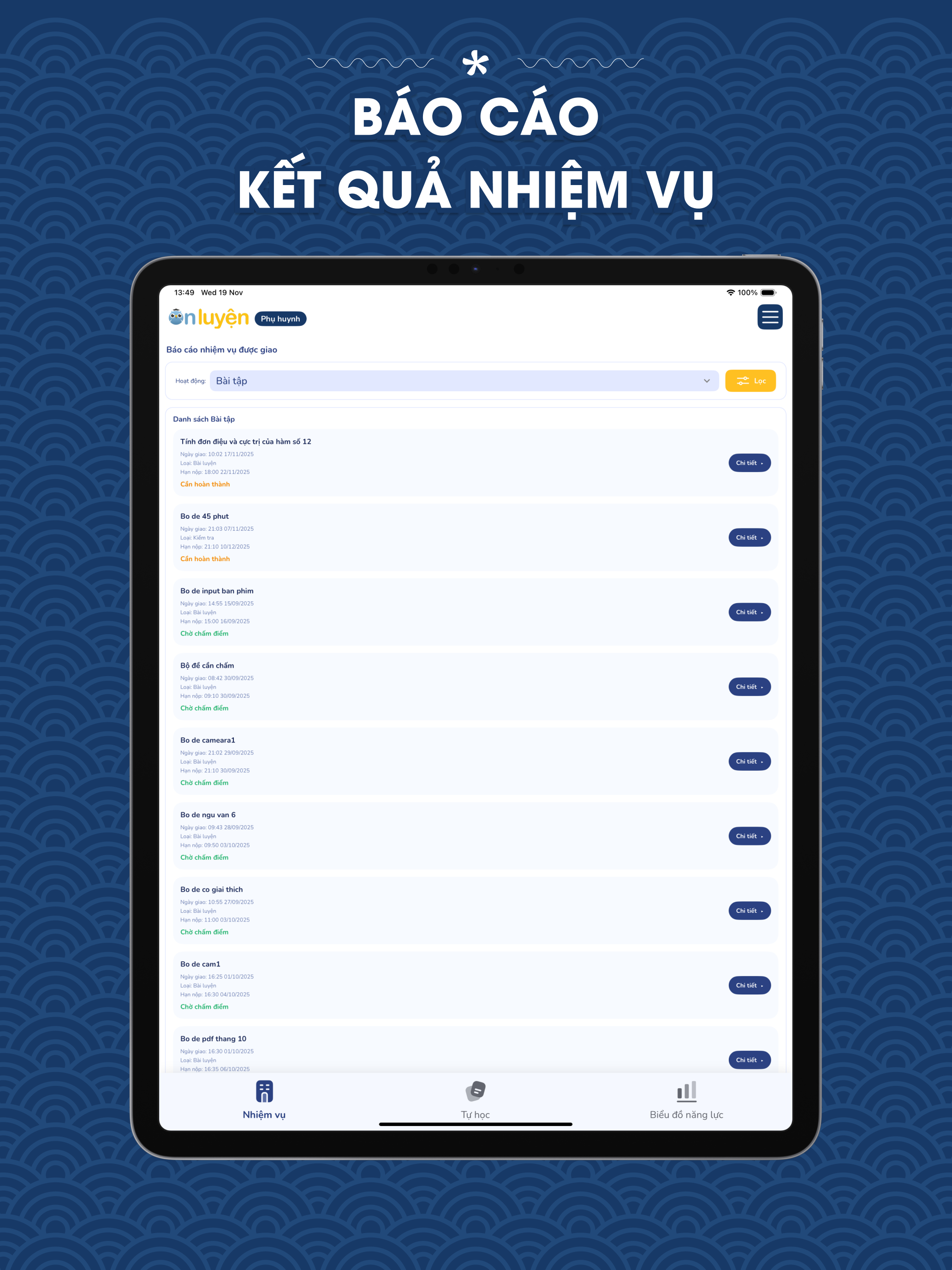 Onluyen - Phụ huynh