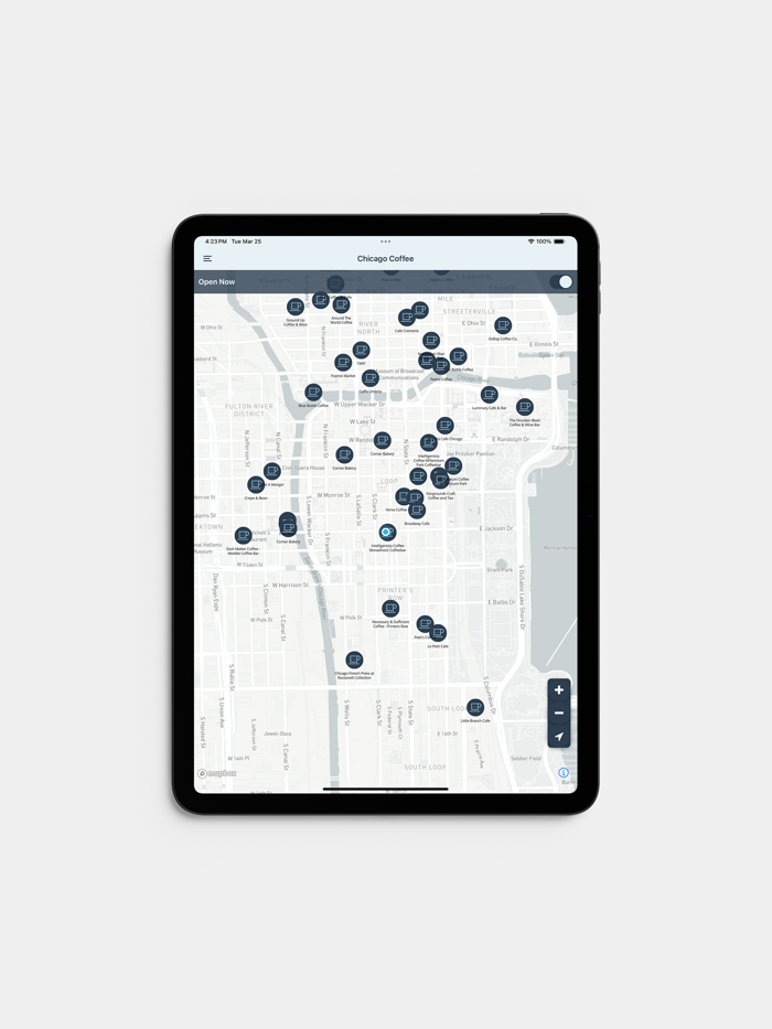 Chicago Coffee Shop Finder