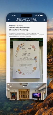 NS Native Women's Association iPhone screenshot