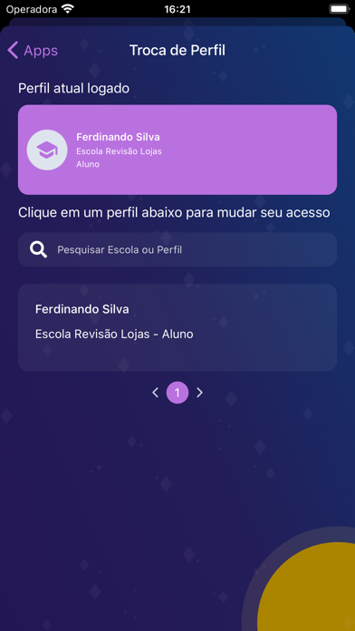 Hub Educacional Screenshot