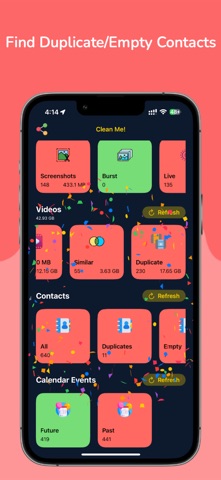 Clean Me - AI Storage Cleaner iPhone screenshot