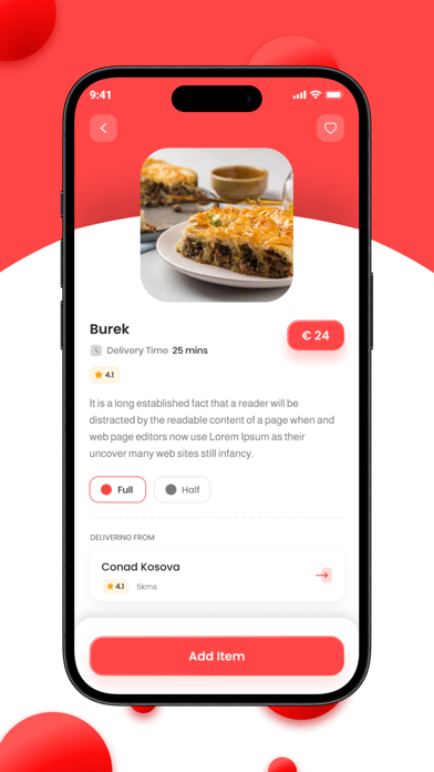 Yummi Runs iPhone screenshot 2 - Food & Drink app
