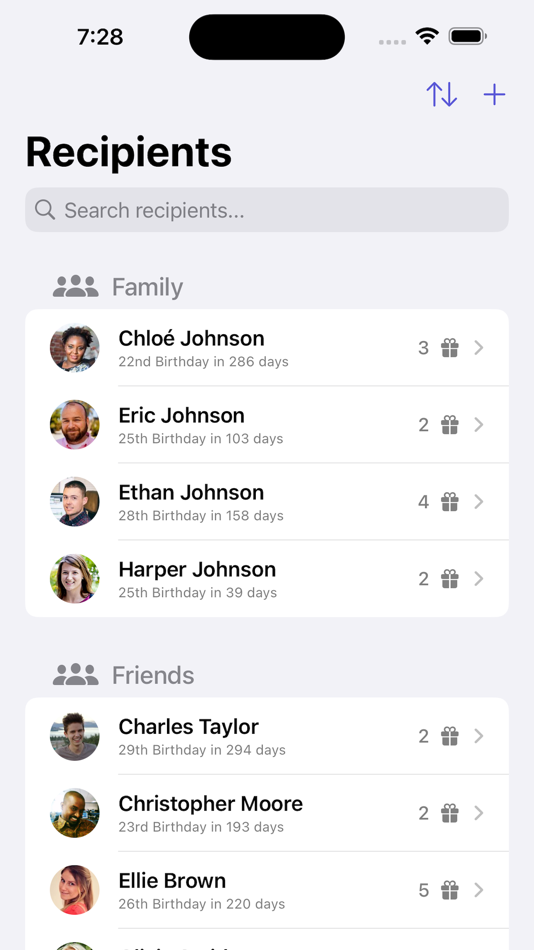 #2. Gift Idea Tracker & Organizer (iOS) 由: Jade Lizard Software LLC
