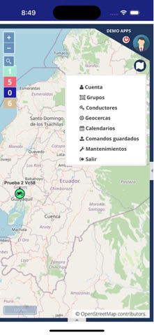 Rassatel Rastreo Satelital iPhone screenshot