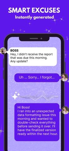 Excuse AI: Social Assistant screenshot