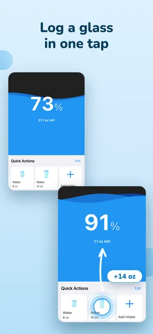 Daily Water Tracker & Intake screenshot 2