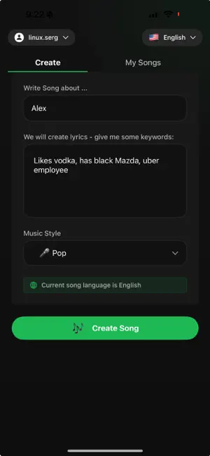 Song my Friend screenshot 2