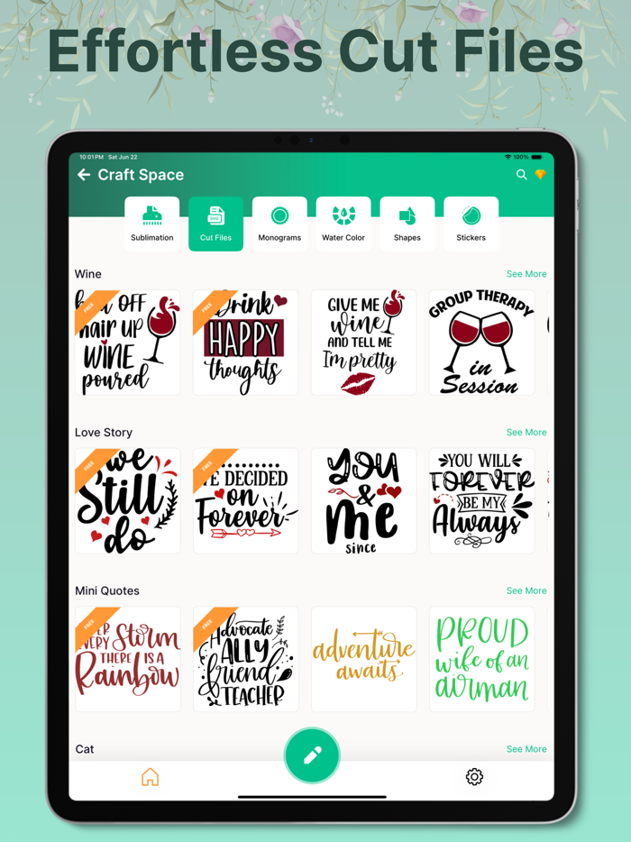 Design Space For Cricut Maker.